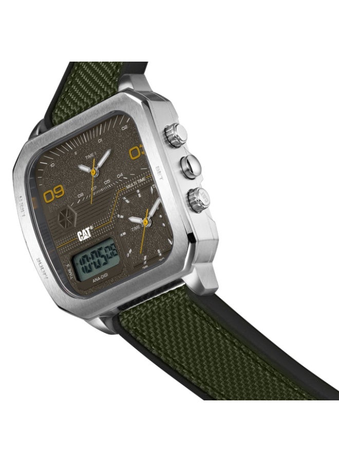 CATERPILLAR ساعة رجال CAT "Retro D Multi"، علبة 43 مم، (AS.149.23.337) - Image 2